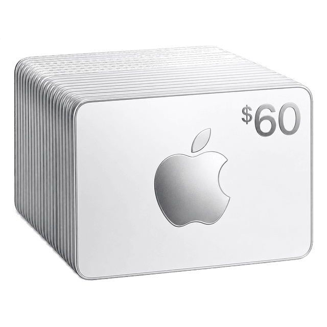 Подарочная карта 60 USD