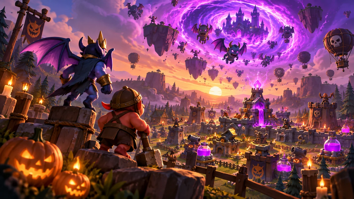 Portal Panic в Clash of Clans: событие до 25 октября