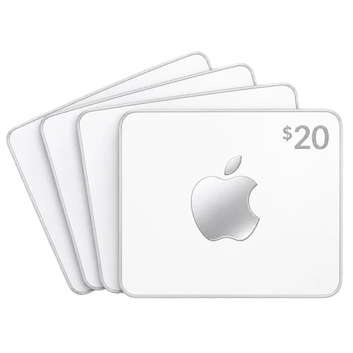 Подарочная карта 20 USD