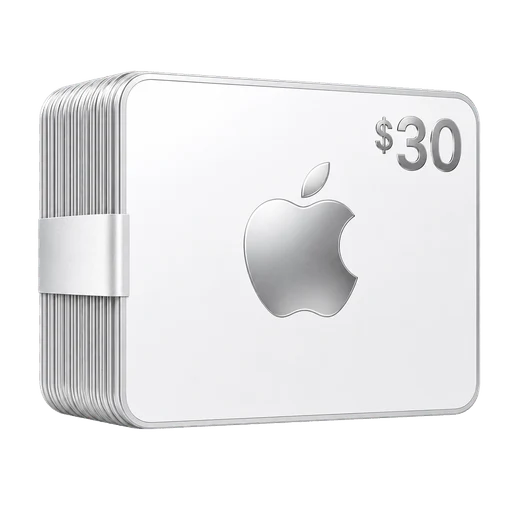 Подарочная карта 30 USD