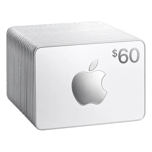 Подарочная карта 60 USD